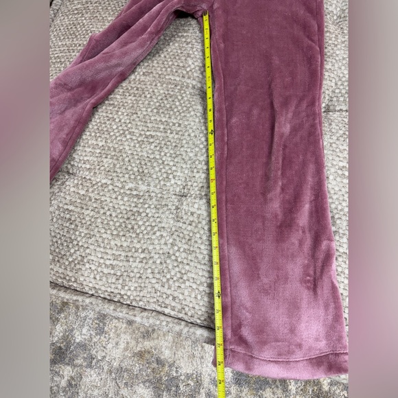 UGG Fuzzy Wide Leg Pants XS Pink Furry Warm Soft Winter Pants - Picture 6 of 12